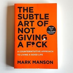 3/$20 The Subtle Art of Not Giving a F*ck book